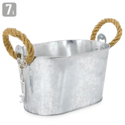 Cubitera vintage de hierro 7 l personalizable