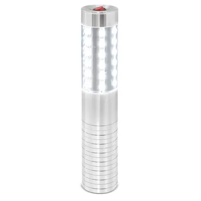 Bastón LED de aluminio recargable personalizable