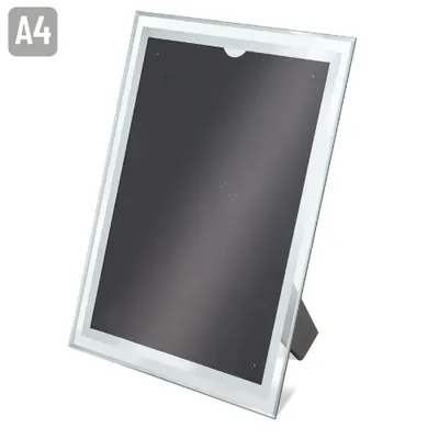 Marco de cristal para diploma A4 personalizable
