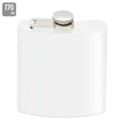 Petaca de acero Chicago para sublimación 170 ml personalizable