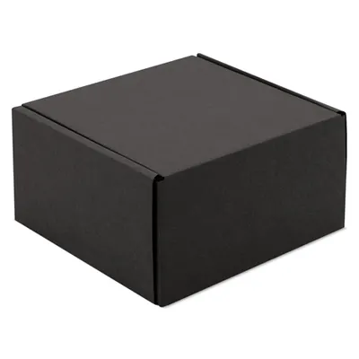 Caja de presentación pequeña de cartón Mitsa en negro personalizable