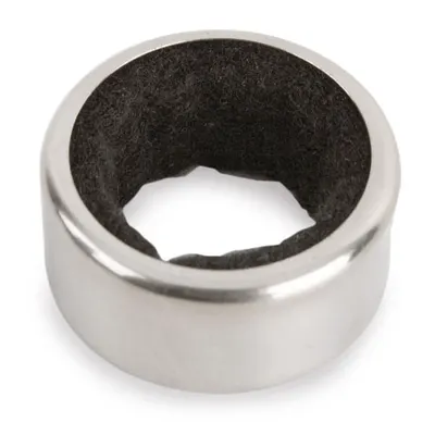 Anillo recogegotas de acero para vino personalizable