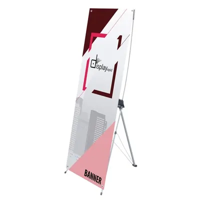Banner de aluminio 80 × 198 cm personalizable