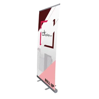 Roll up de aluminio 85 cm personalizable