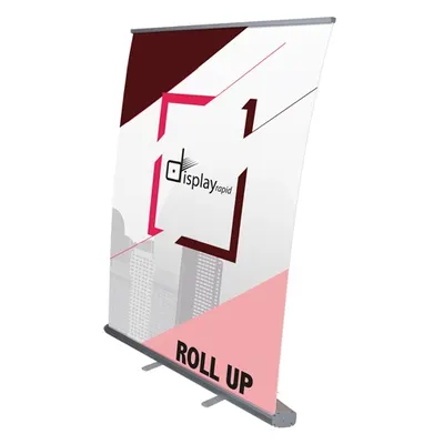 Roll up de aluminio 150 cm personalizable