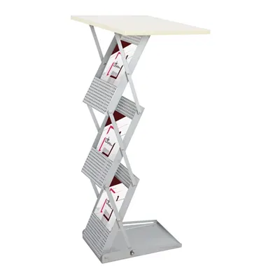 Mostrador plegable para 1 catálogo personalizable