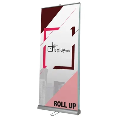 Roll up doble cara 85 × 200 cm personalizable