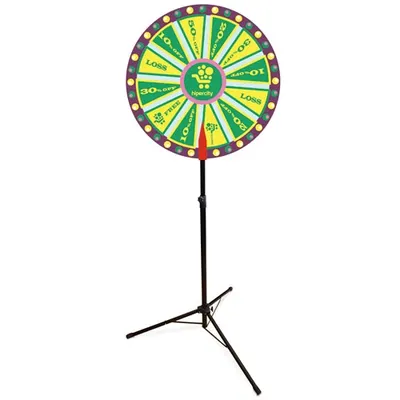 Ruleta de aluminio 180 cm personalizable
