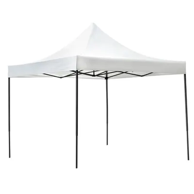 Carpa plegable de acero 3 × 3 m personalizable