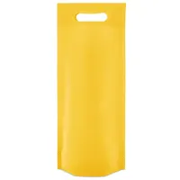 Bolsa non woven Payton 80 g con fuelle para botella de non woven 80grs/m2, vista frontal