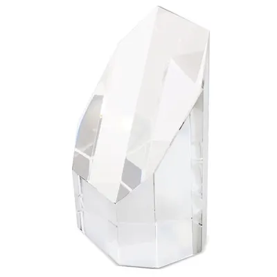 Cristal en forma de prisma personalizable