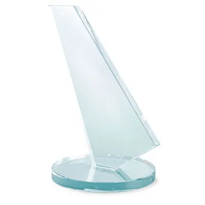 Cristal con forma de vela personalizable