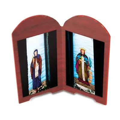 Retablo dúo mandamientos de madera DM personalizable
