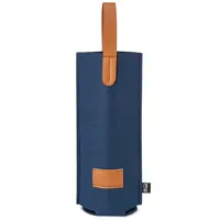 Funda de fieltro para botella de vino con asa de fieltro y pu, detalle 2