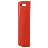Bolsa non woven Payton 80 g con fuelle para botella de non woven 80grs/m2, detalle 11