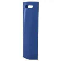 Bolsa non woven Payton 80 g con fuelle para botella de non woven 80grs/m2, vista lateral