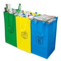 Pack 114 g de 3 bolsas de reciclaje non woven laminado de non woven laminado114grs/m2, detalle 1